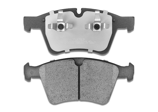 Тормозные колодки Gerat BP-F265C (передние) Platinum