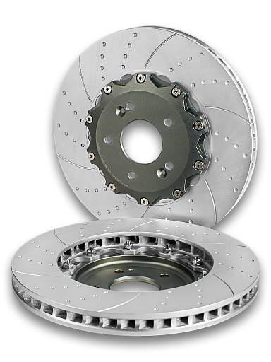 Тормозной диск двухсоставной Gerat GSDF100 (передний) Sport