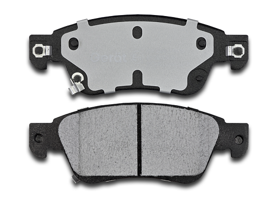 Передние тормозные колодки Gerat BPF298PG Low-metallic