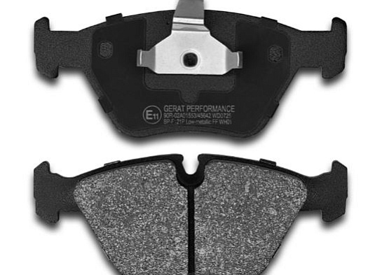 Тормозные колодки Gerat BP-F121P (передние) Performance