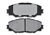 Тормозные колодки Gerat BPF019PG (передние) Low-metallic