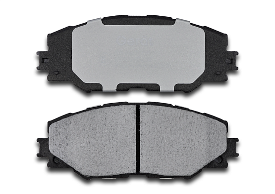 Тормозные колодки Gerat BPF019PG (передние) Low-metallic