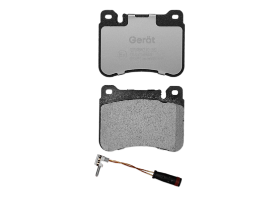 Тормозные колодки Gerat BPF356PG (передние) Low-metallic