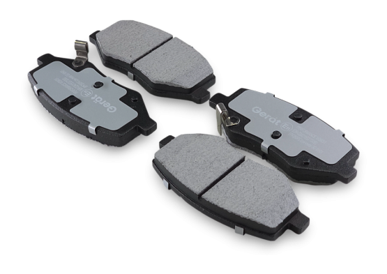 Тормозные колодки Gerat BPF290PG (передние) Low-metallic