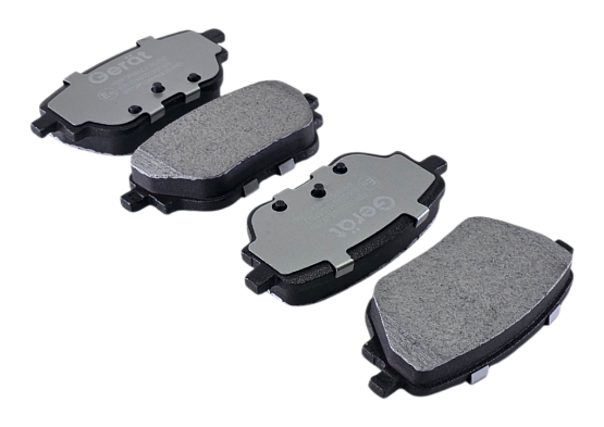 Тормозные колодки Gerat BPR134PG (задние) Low-metallic