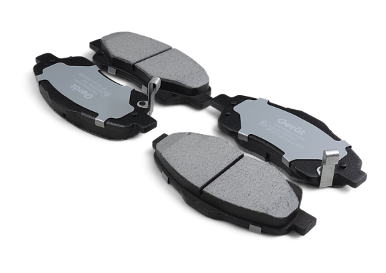 Тормозные колодки Gerat BPF120PG (передние) Low-metallic