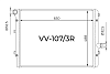 Радиатор охлаждения двигателя Gerat VV-107/3R