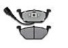 Тормозные колодки Gerat BPF160PG (передние) Low-metallic