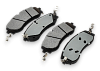Тормозные колодки Gerat BPF311PG (передние) Low-metallic