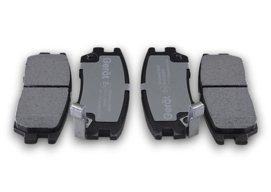 Тормозные колодки Gerat BPR031PG (задние) Low-metallic