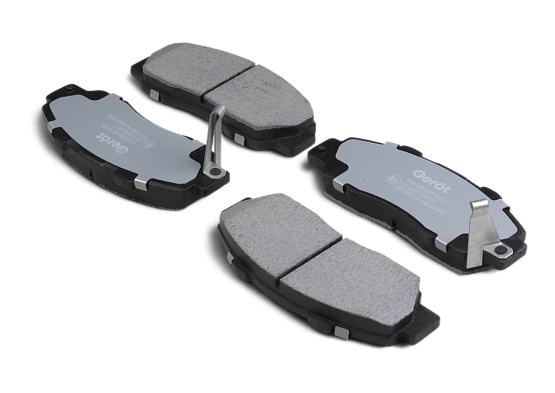 Тормозные колодки Gerat BPF250PG (передние) Low-metallic