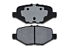 Тормозные колодки Gerat BPR137PG (задние) Low-metallic