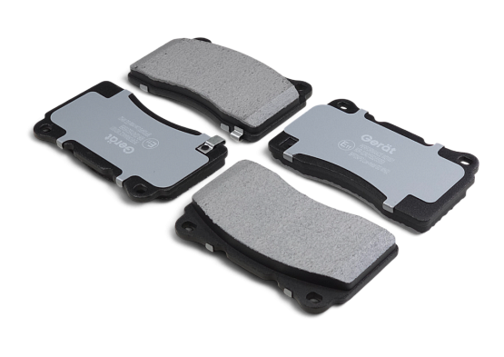 Тормозные колодки Gerat BPF034PG (передние) Low-metallic