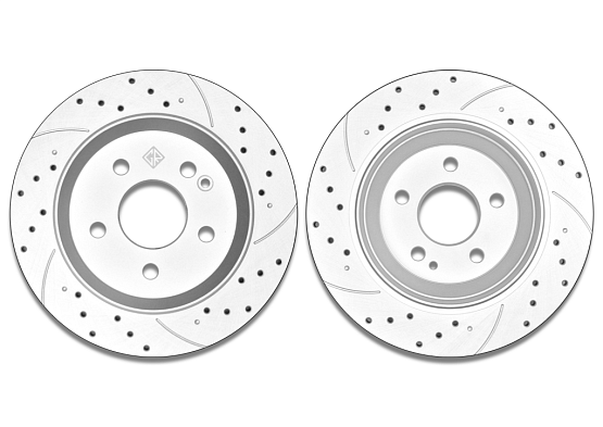 Тормозной диск Gerat DSK-R113P (задний) Platinum