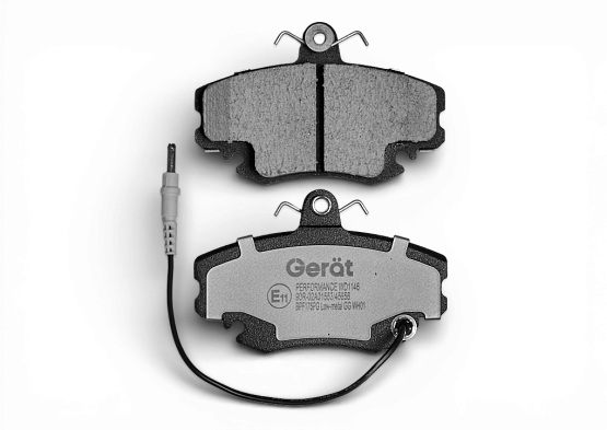 Передние тормозные колодки Gerat BPF175PG Low-metallic