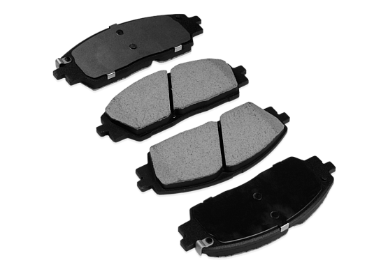 Тормозные колодки Gerat BPF303PG (передние) Low-metallic