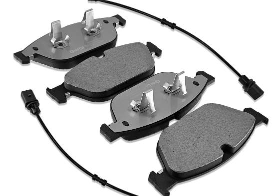 Передние тормозные колодки Gerat BPF329PG Low-metallic