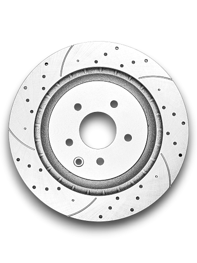 Тормозной диск Gerat DSK-R258P (задний) Platinum
