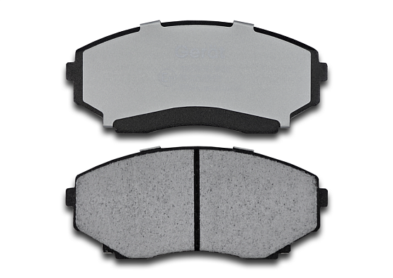 Передние тормозные колодки Gerat BPF045PG Low-metallic