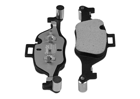 Тормозные колодки Gerat BPF240PG (передние) Low-metallic
