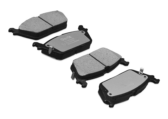 Тормозные колодки Gerat BPR210PG (задние) Low-metallic