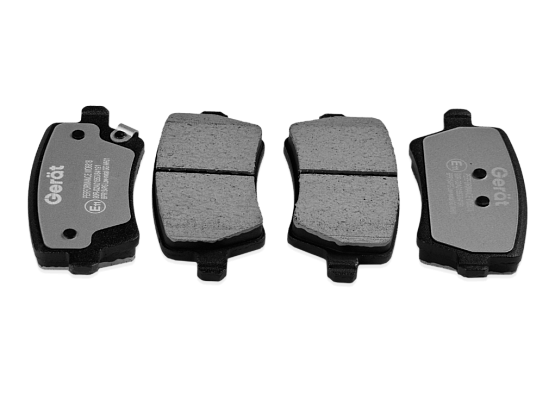 Тормозные колодки Gerat BPR154PG (задние) Low-metallic
