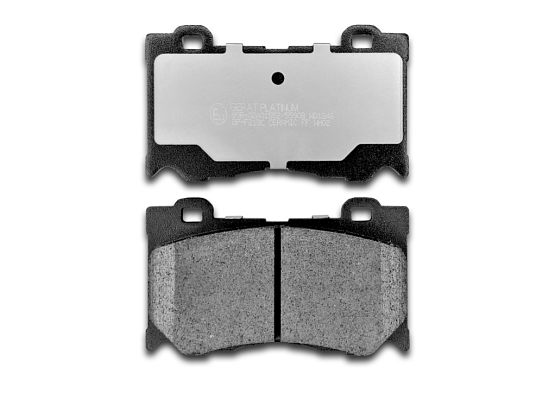 Тормозные колодки Gerat BP-F213C (передние) Platinum