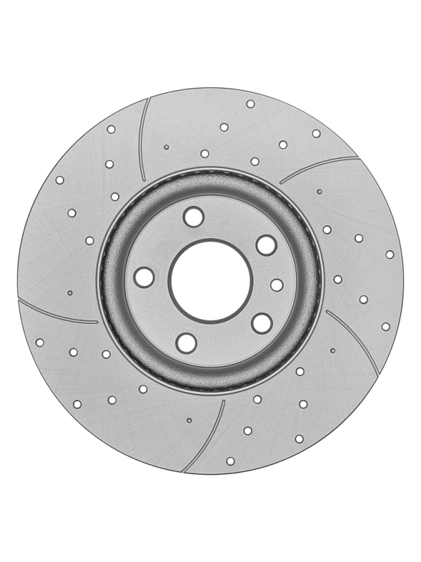 Тормозной диск Gerat F437P (передний) Platinum