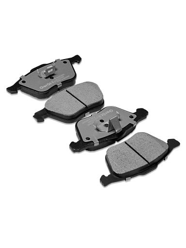 Тормозные колодки Gerat BPF328PG (передние) Low-metallic