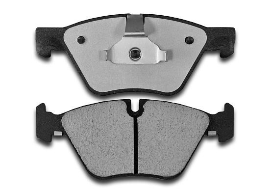 Тормозные колодки Gerat BPF276PG (передние) Low-metallic