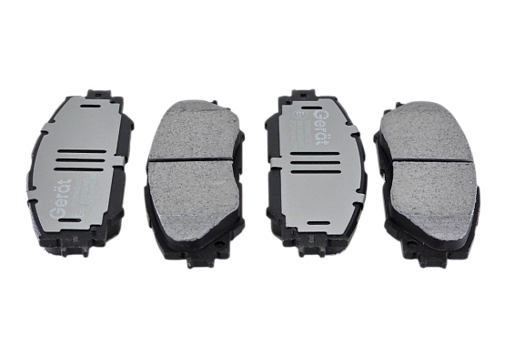 Тормозные колодки Gerat BPF021PG (передние) Low-metallic