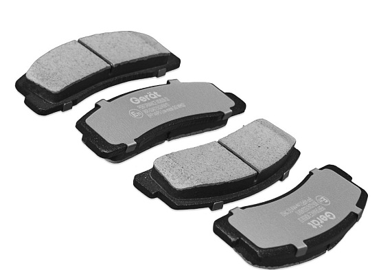 Тормозные колодки Gerat BPF146PG (передние) Low-metallic