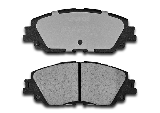 Передние тормозные колодки Gerat BPF181PG Low-metallic