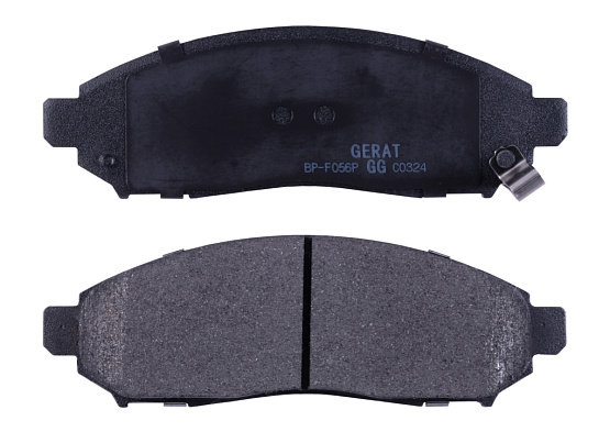 Тормозные колодки Gerat BP-F056P (передние) Low-metallic