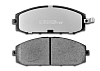 Тормозные колодки Gerat BP-F057C (передние) Platinum