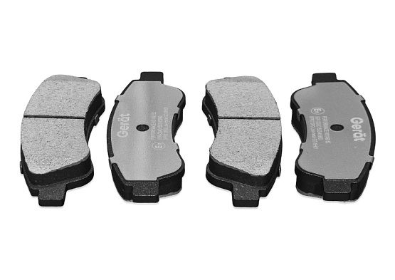 Тормозные колодки Gerat BPR213PG (задние) Low-metallic