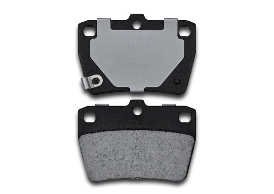 Задние тормозные колодки Gerat BPR007PG Low-metallic
