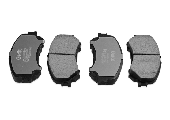 Тормозные колодки Gerat BPF182PG (передние) Low-metallic