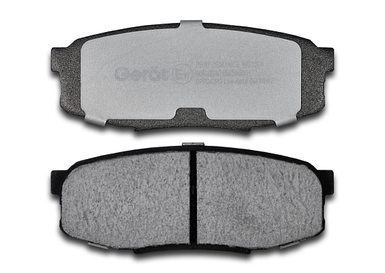 Задние тормозные колодки Gerat BPR042PG Low-metallic