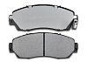 Тормозные колодки Gerat BPF156PG (передние) Low-metallic