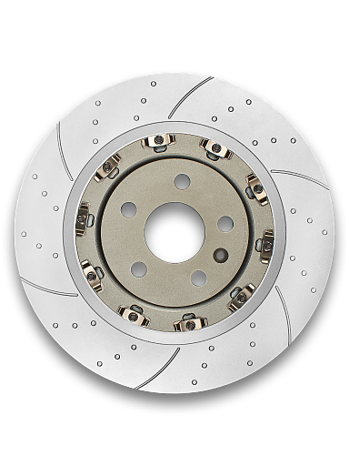 Тормозной диск двухсоставной Gerat GSDR042 (задний) Sport
