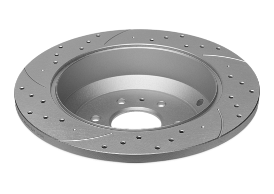 Тормозной диск Gerat DSK-R232P (задний) Platinum