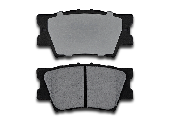 Тормозные колодки Gerat BPR020PG (задние) Low-metallic