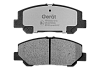 Тормозные колодки Gerat BPF314PG (передние) Low-metallic