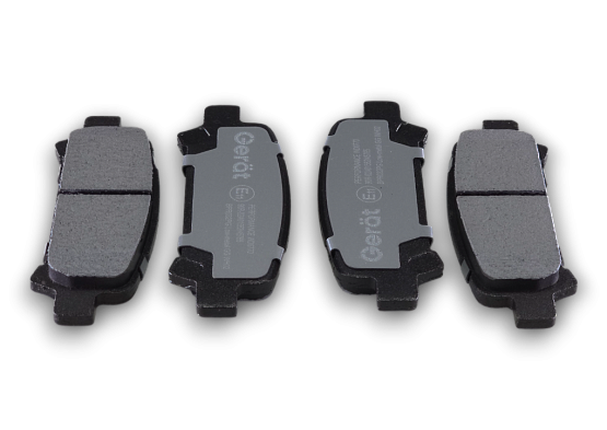 Тормозные колодки Gerat BPR032PG (задние) Low-metallic