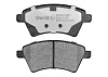 Тормозные колодки Gerat BPF355PG (передние) Low-metallic