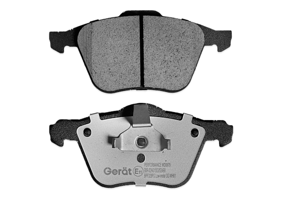 Тормозные колодки Gerat BPF328PG (передние) Low-metallic