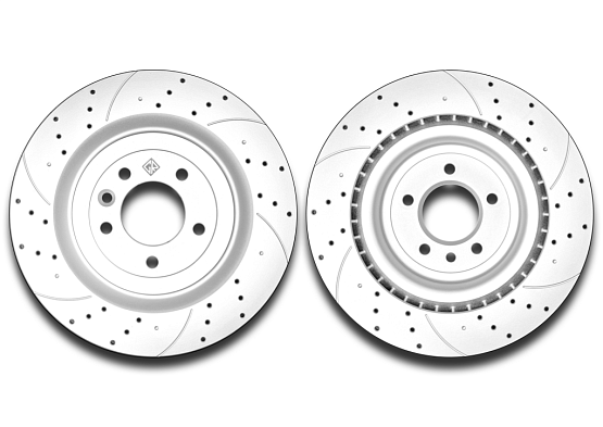 Тормозной диск Gerat DSK-R102P (задний) Platinum