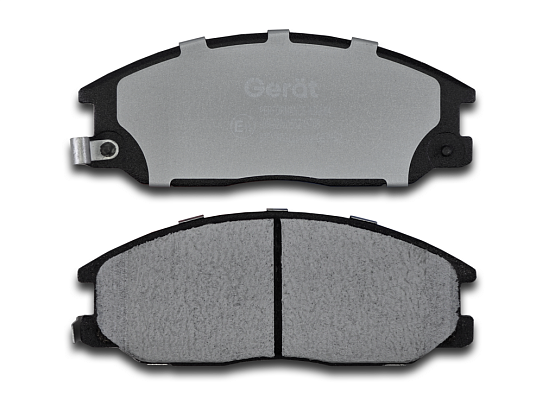 Передние тормозные колодки Gerat BPF116PG Low-metallic