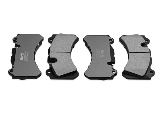 Тормозные колодки Gerat BPF313PG (передние) Low-metallic